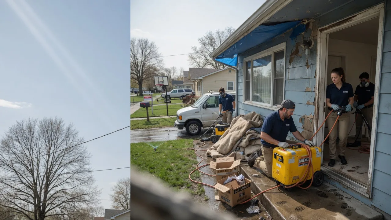 Basement Flood Cleanup in Atwater, OH near me